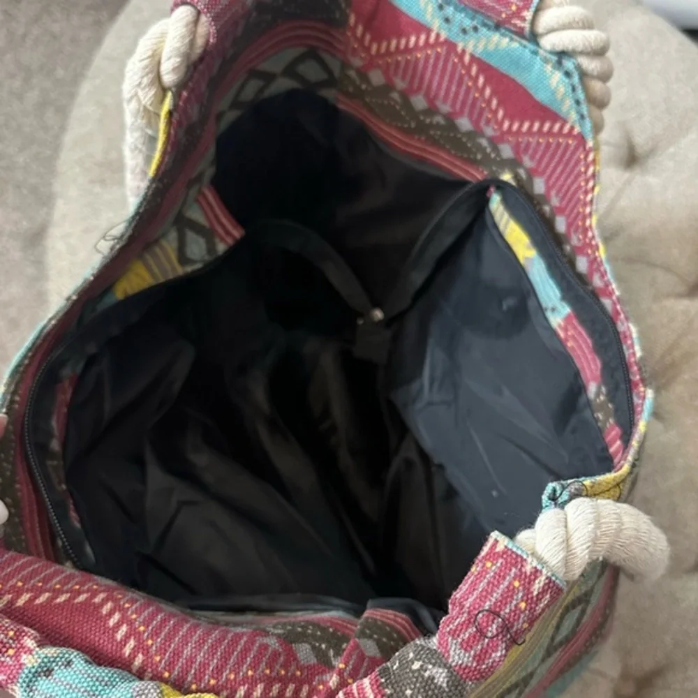 Boho Multi Colored Shoulder Bag‎